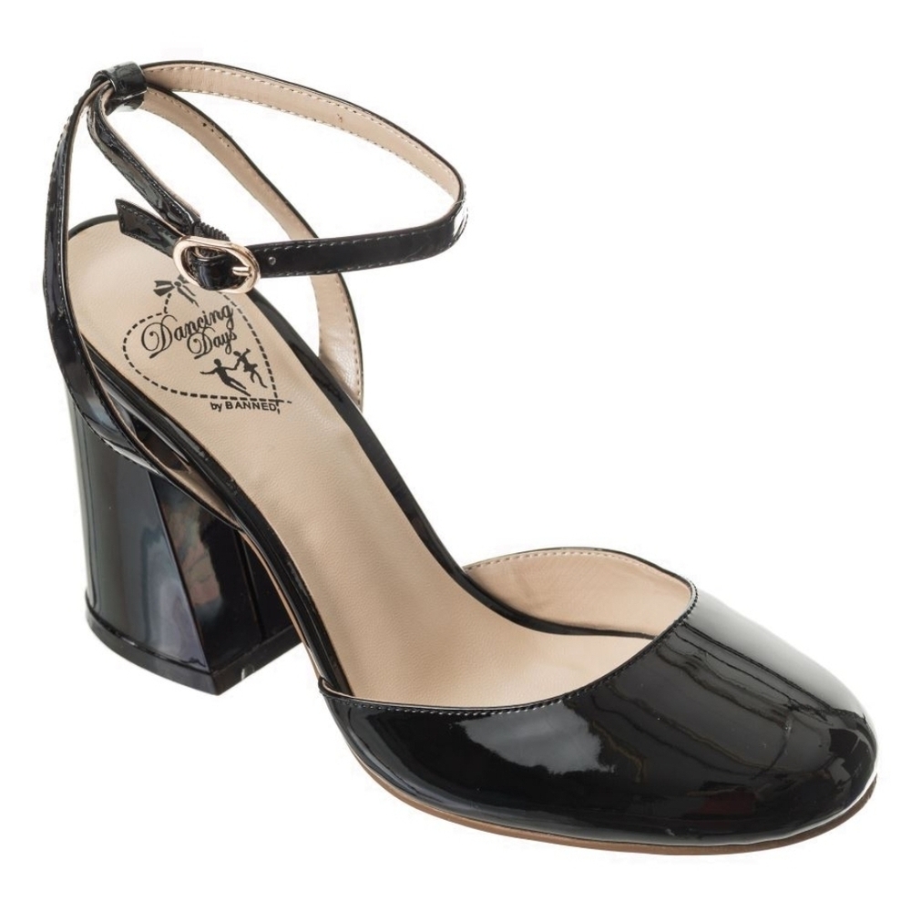 Dancing Days 70s Patent Pumps